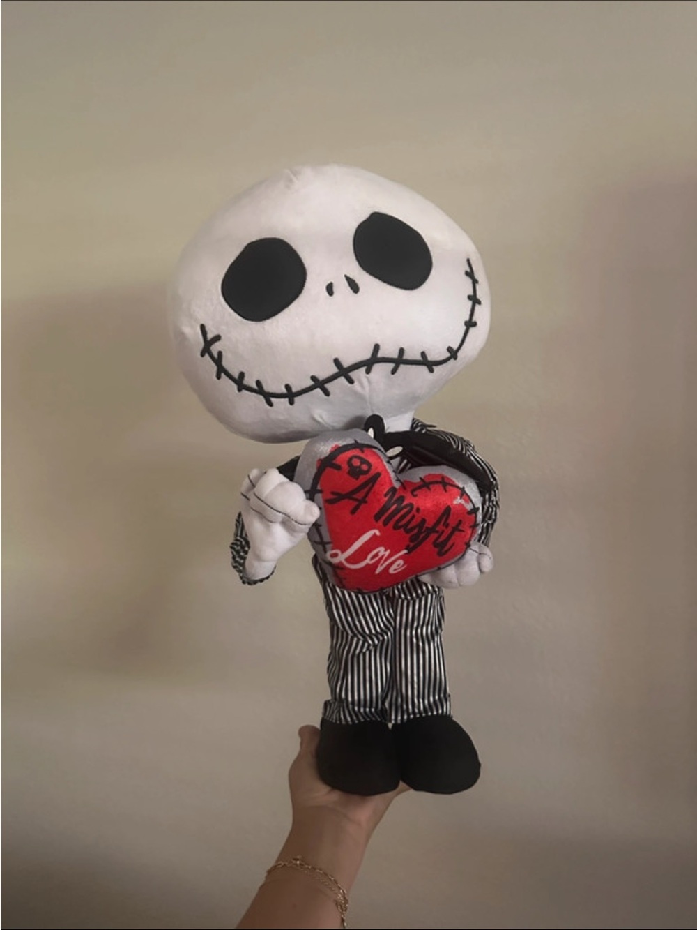 Disney Jack Skellington Valentines Greeter